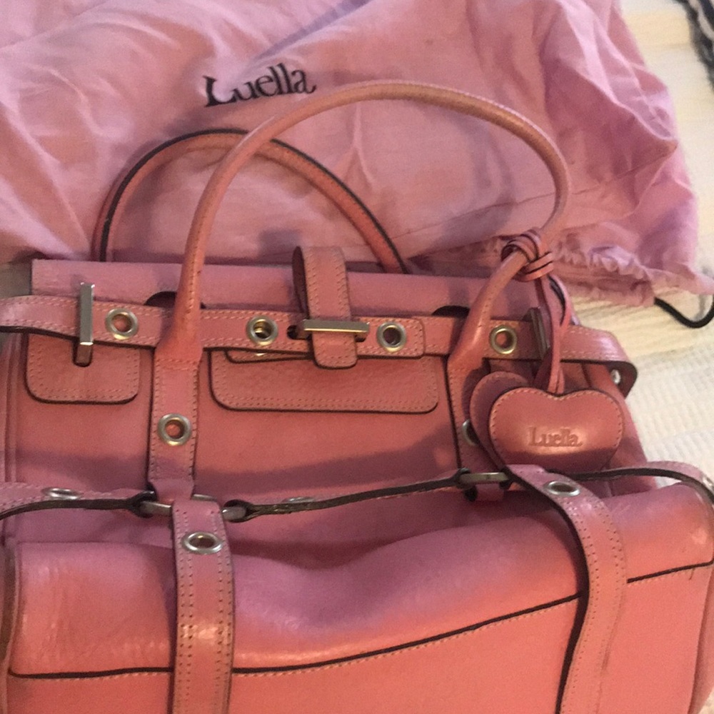 Authentic Vintage Luella Pink Hand bag